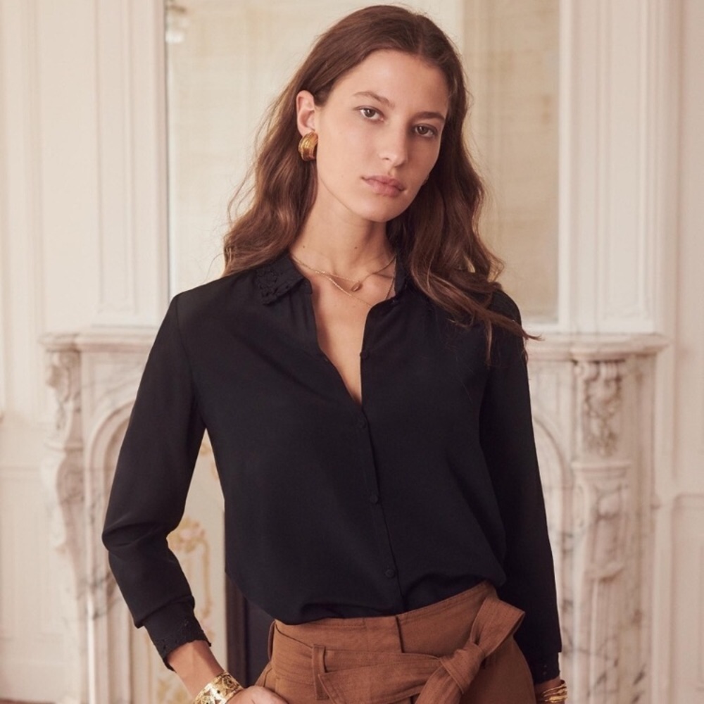 Sezane Roxanne blouse